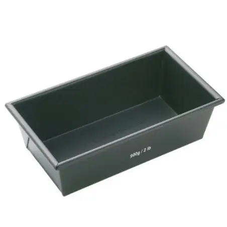 MasterClass Non-Stick Box Sided Loaf Pan, 21x11 cm