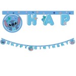 Procos Disney Stitch Happy Birthday Garland, 2 Meter
