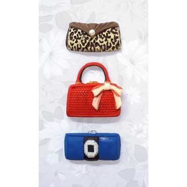 Katy Sue Silikonprägeform Handtaschen – Stilvolle Dekoration für Torten & Cupcakes