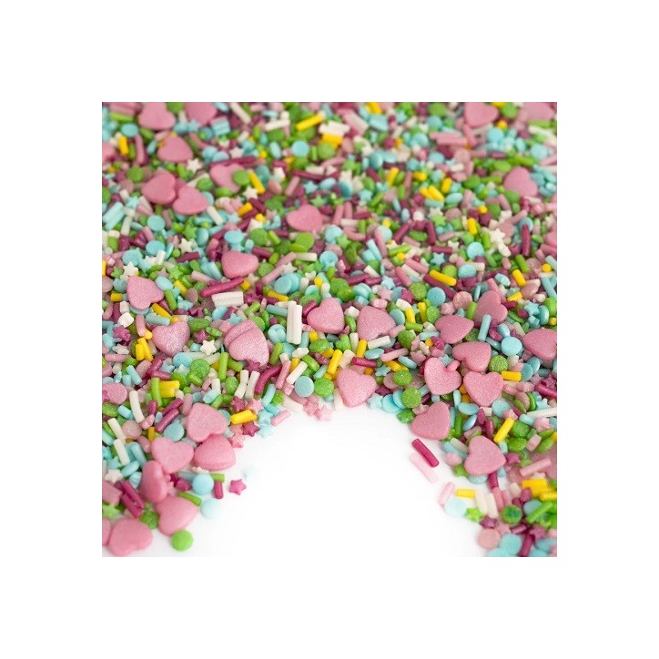 Super Sprinkles FreudenTanz Cake Decoration, 80g - Sugar-Free