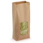 215x85x50mm Brown Paper Bags, 10 pcs - SMALL