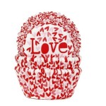 House of Marie Love Cupcake Cases, 50pcs