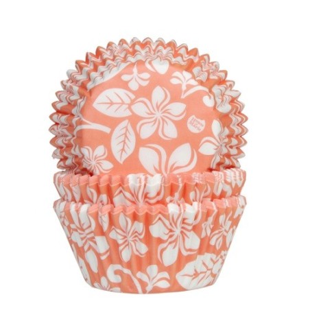 House of Marie Cupcake Liners Aloha – 50 Baking Cups for Tropical Parties