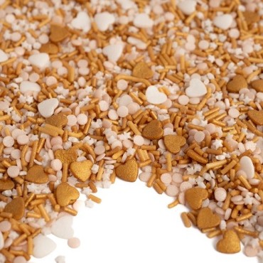 Super Streusel Herzklopfen Cake Decoration, 80g - Sugar-Free - Zuckerfrei