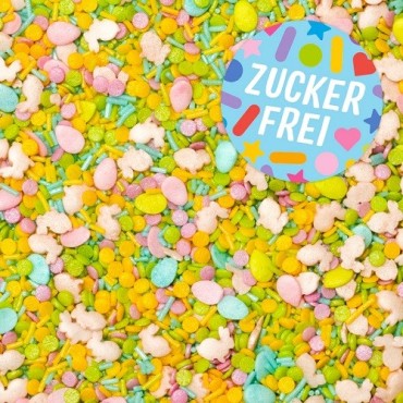Super Streusel HasenRasen Kuchendekor, 80g - Zuckerfrei