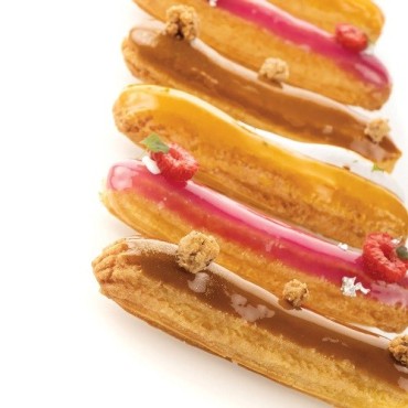 Silikomart Air Mat Éclair & Choux 300x400mm – Für Perfekte Éclairs & Windbeutel