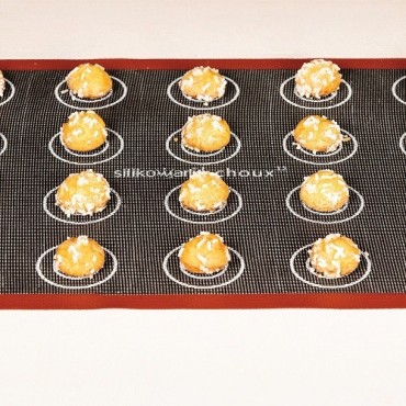 Silikomart Air Mat Éclair & Choux 300x400mm – Für Perfekte Éclairs & Windbeutel