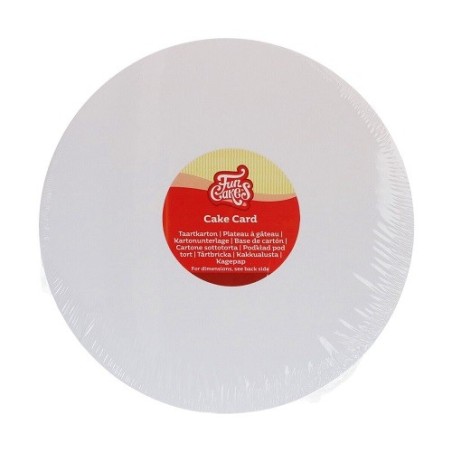 Cake Board Round 28 cm - 5 Pieces – For Stable Cakes and Presentations