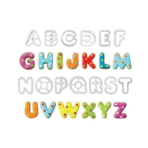 PME Alphabet Cutter Set, 26 pcs