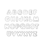 PME Alphabet Cutter Set, 26 pcs