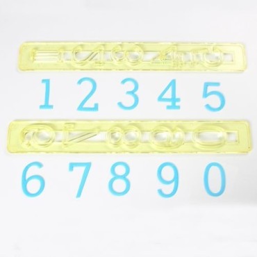 FMM Numbers Tappits – For Precise Number Decorations on Cakes and Cupcakes