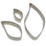 PME Plumeria / Frangipani - 3er Set Ausstecher