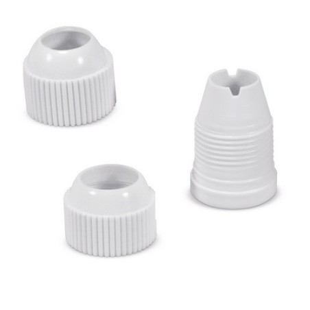 Städter Piping Tip Adapter Set, Medium 3-piece – For Easy Tip Switching and Precise Decorations