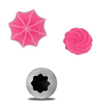 Städter Star Piping Tip Large, 14mm – For Precise Star and Rosette Decorations