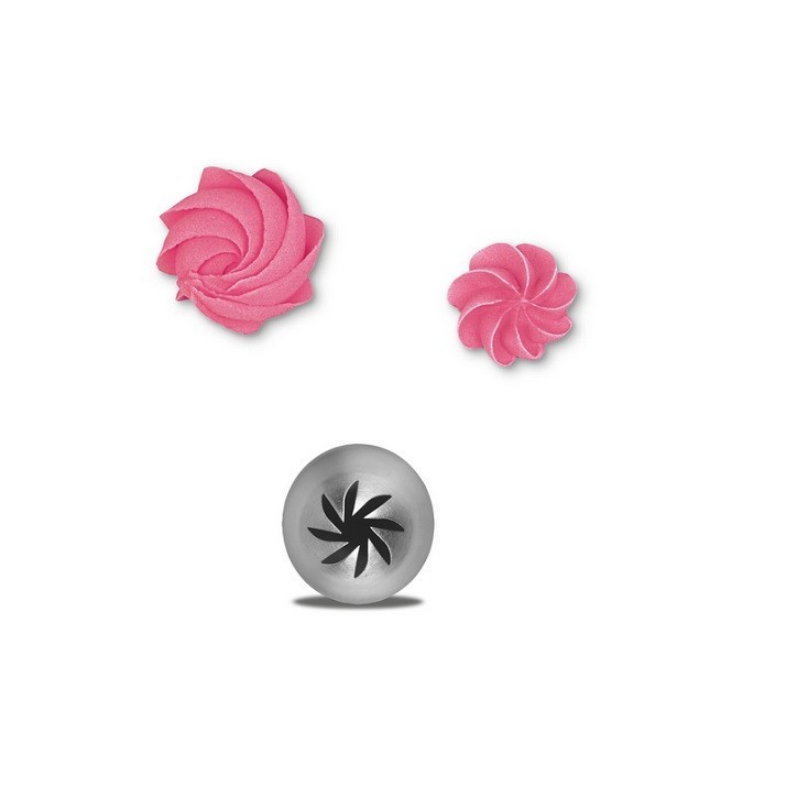 Städter Rosette Piping Tip 18mm – For Large Rosettes and Fine Decorations