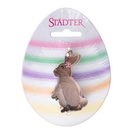 Städter Neugieriger Hase Ausstecher, 6cm