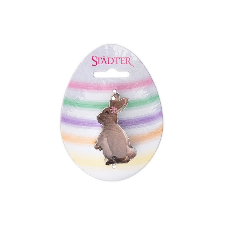 Städter Neugieriger Hase Ausstecher, 6cm