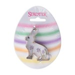 Städter Hase sitzend Ausstecher, 6.5cm