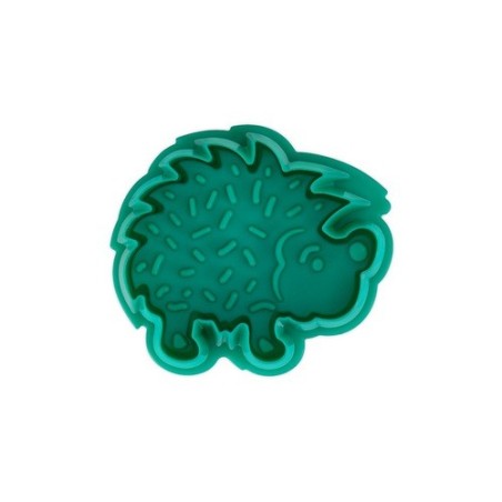 Städter Igel 3D Plätzchen Ausstecher mit Auswerfer und Prägung