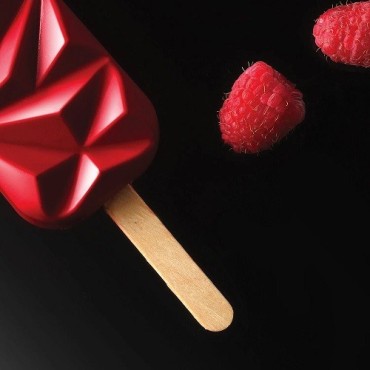 Wooden Ice Cream Sticks - 100 Mini Ice Cream Wooden Sticks – Perfect for Mini Desserts