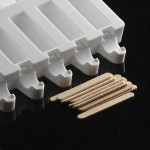 100 Mini Wooden Ice Cream Sticks