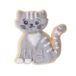 Städter Cat Cookie Cutter with Ejector 6.5cm