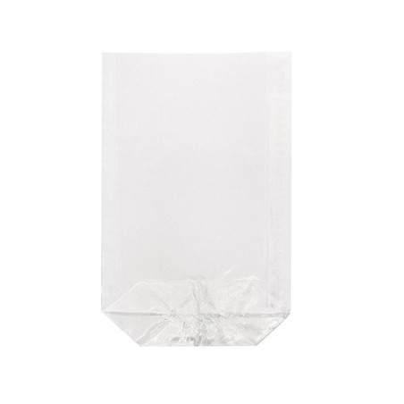 Sachets Transparent - 11.5x19 cm Cross Bottom Clear Bags (10 pcs)
