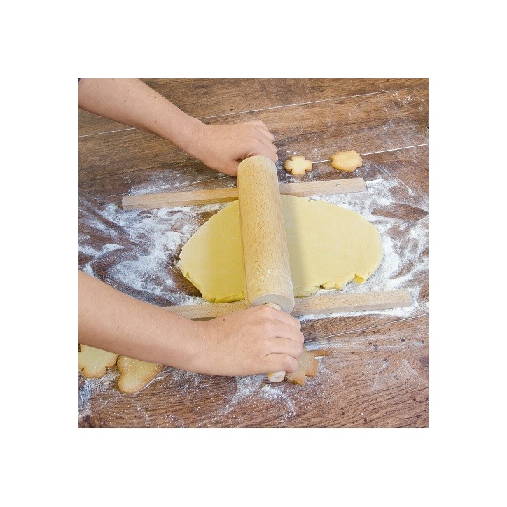 Teigstäbe Set - Städter Teighölzer Set – Für Gleichmässiges Ausrollen von Teig | Bakeria Teigstäbe Set - Städter Teighölzer Set – Für Gleichmässiges Ausrollen von Teig | Bakeria