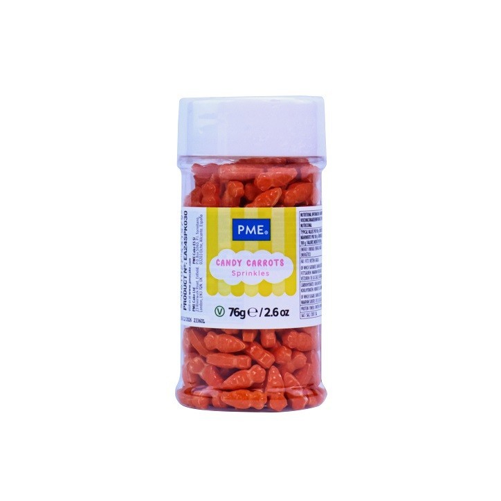 Easter Sprinkles Carrot - PME Easter Sprinkles - Mini Sugar Carrots Easter Sprinkles Carrot - PME Easter Sprinkles - Mini Sugar Carrots