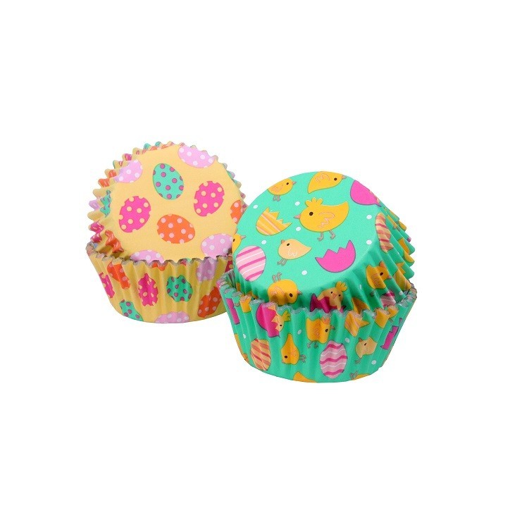 PME Cupcake Förmchen Easter Chicks, 60 Stück