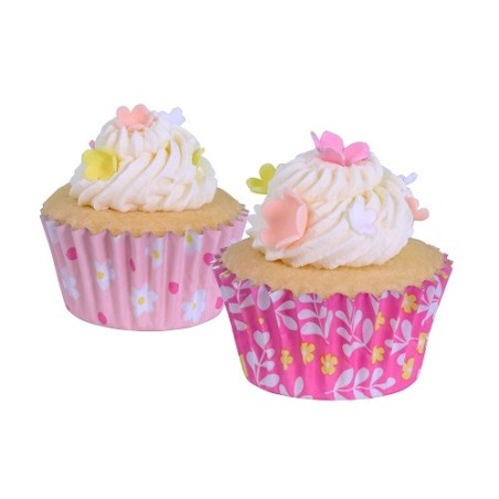 PME Mini Cupcake Förmchen Flowers, 60 Stück