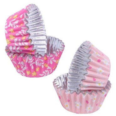 PME Mini Cupcake Förmchen Flowers, 60 Stück