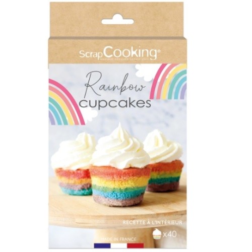 ScrapCooking Rainbow Cupcakes Backpulver Set ScrapCooking Rainbow Cupcakes Backpulver Set