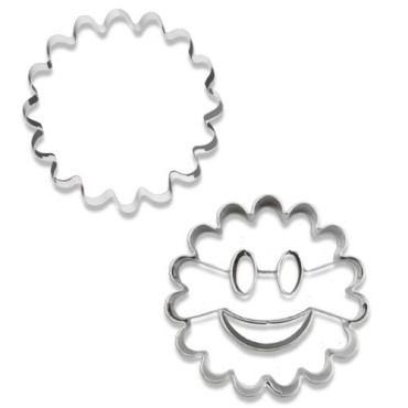 Scrap Cooking Smile Spitzbuben Cutter Set, 2 pcs