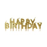 ScrapCooking Happy Birthday Gold Candles ScrapCooking Happy Birthday Gold Candles