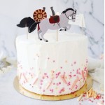 ScrapCooking Horse Cake Toppers Set, 5 pcs ScrapCooking Horse Cake Toppers Set, 5 pcs