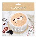 ScrapCooking Esspapier Pferd Tortenaufleger, 18cm