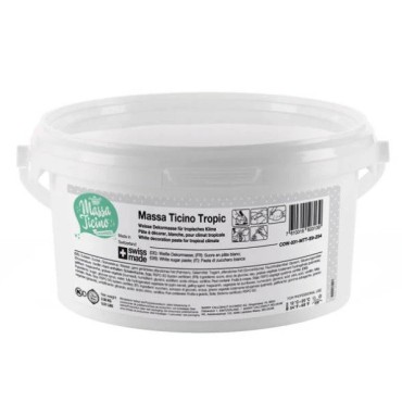 Massa Ticino Tropic 2.5kg – Perfect Fondant for Cakes & Pastries | Bakeria