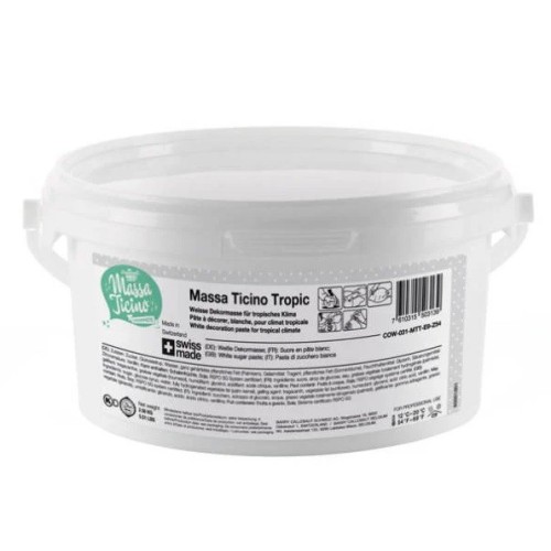 Carma Massa Ticino Tropic Bride White Sugarpaste, 2.5kg