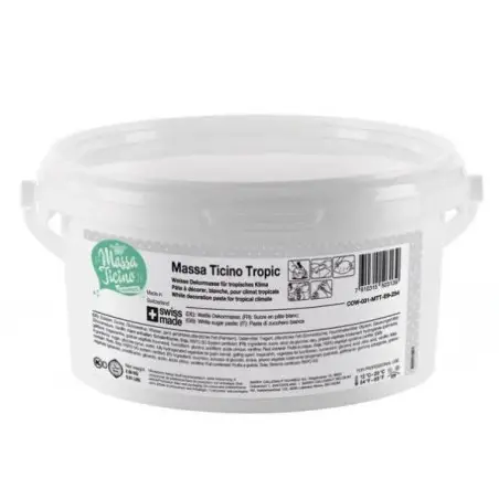 Massa Ticino Tropic 2.5kg – Perfect Fondant for Cakes & Pastries | Bakeria