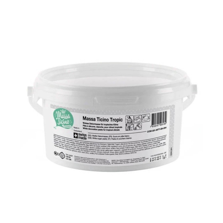 Massa Ticino Tropic 2.5kg – Perfect Fondant for Cakes & Pastries | Bakeria