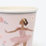 Meri Meri Ballerina Pappbecher, 8 Stück
