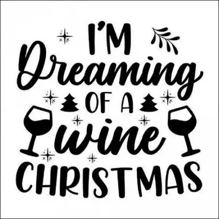Ambiente Wine Christmas Napkins, 20 Pieces 🍷🎄