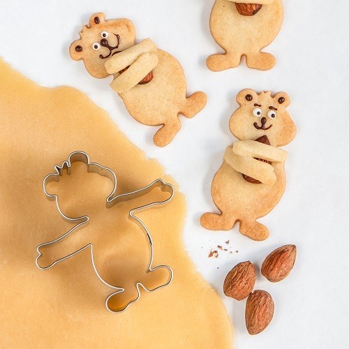 Städter Almond Bear Cookie Cutter, 7.5cm