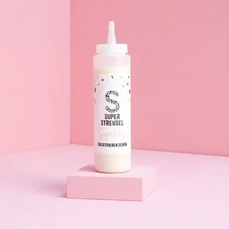 Super Streusel SuperDrip Weiss 300g – Perfekte Drip-Glasur für Kuchen & Desserts