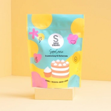 Super Streusel SuperCreme Mix 200g – Perfect Cream for Cakes, Cupcakes & More