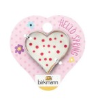 Birkmann Heart Shaped Cookie Cutter on Blister 44x40mm Birkmann Heart Shaped Cookie Cutter on Blister 44x40mm