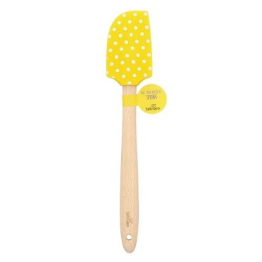 Birkmann Spatula Yellow Polka Dot, 32cm
