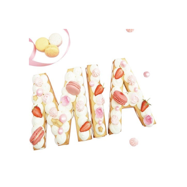 ScrapCooking Letter Cake Schablonen Set – Perfekt für personalisierte Geburtstagskuchen