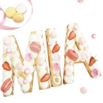 ScrapCooking Letter Cake Schablonen A-Z